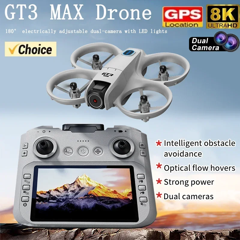 Drone Kit Tricopter - 2026 NEW GT3 Mini With LED